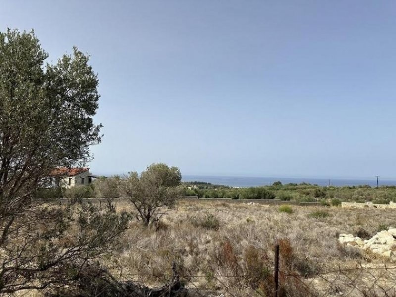 Arkadi Kreta, Asteri: Grundstück mit Meerblick zu verkaufen Grundstück kaufen